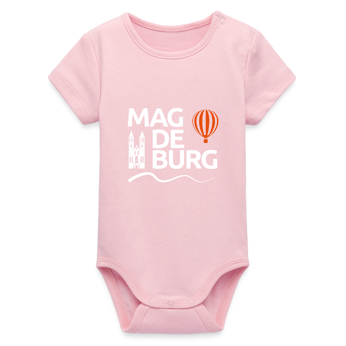 Stanley/Stella Baby Bio Kurzarm-Body - Hellrosa