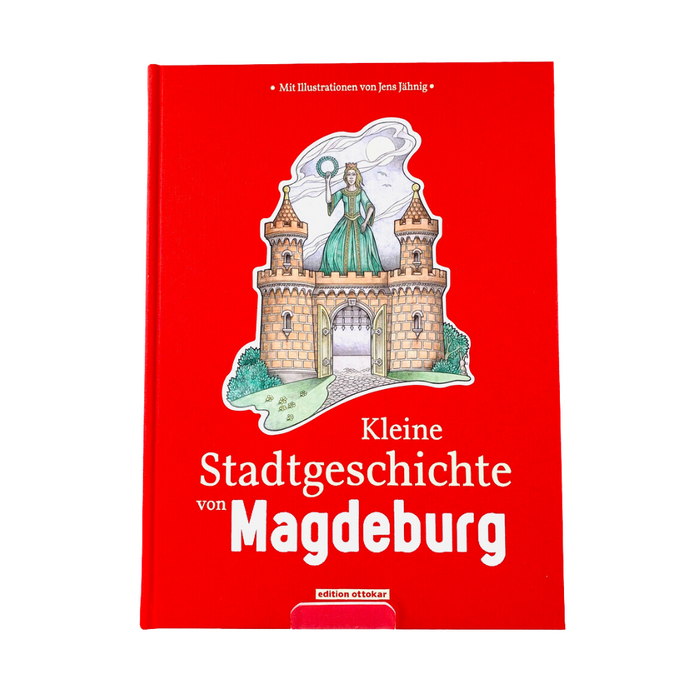 Buch: Kleine Stadtgeschichte von Magdeburg/rot