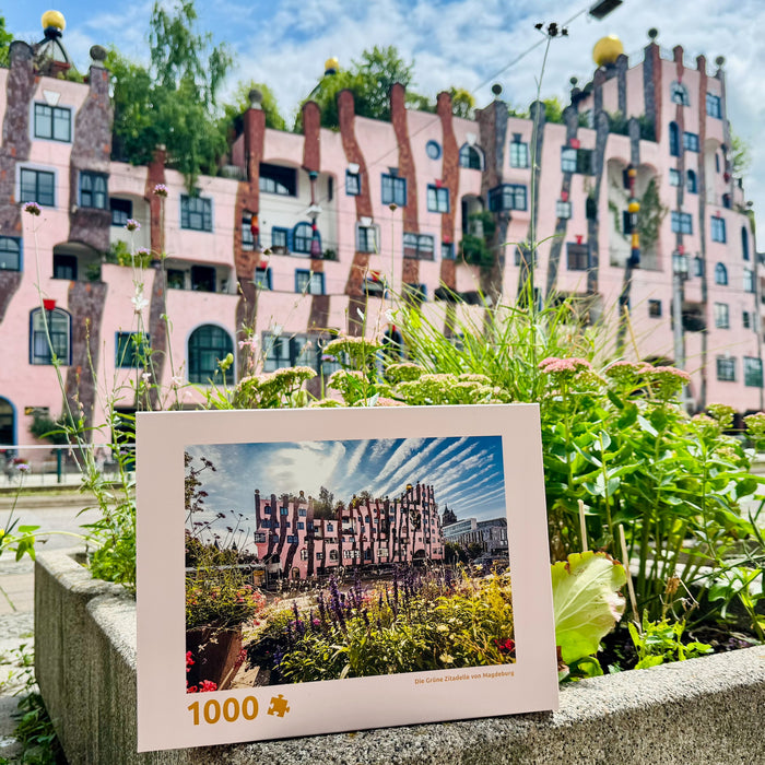 Puzzle - Die Grüne Zitadelle von Magdeburg - 1000 Teile
