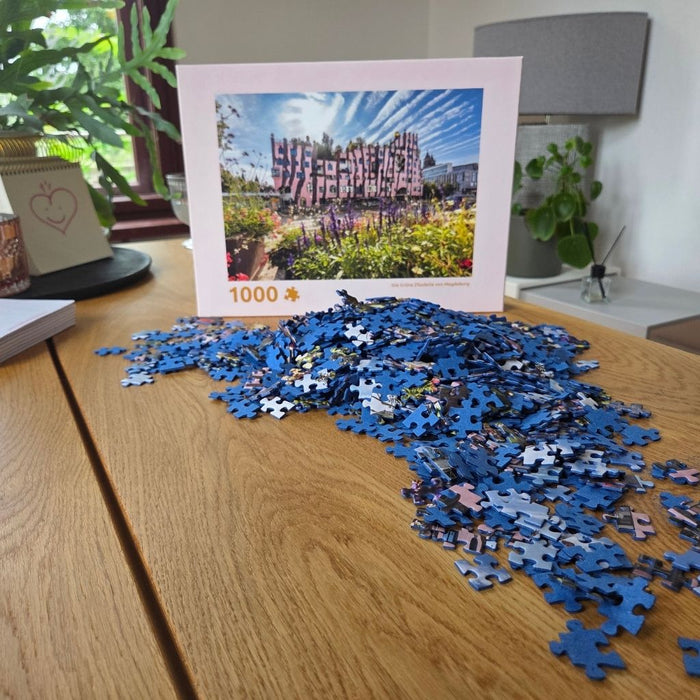 Puzzle - Die Grüne Zitadelle von Magdeburg - 1000 Teile