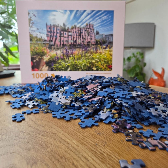 Puzzle - Die Grüne Zitadelle von Magdeburg - 1000 Teile