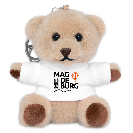 Teddy Schlüsselanhänger - Weiß