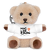 Teddy Schlüsselanhänger - Weiß