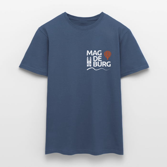 Männer T-Shirt - Dunkles Denimblau
