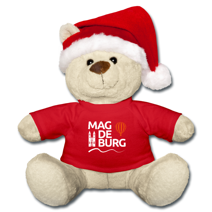 Christmas Teddy - Rot