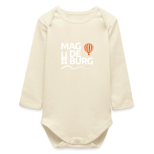 Baby Organic Langarmbody - Natur
