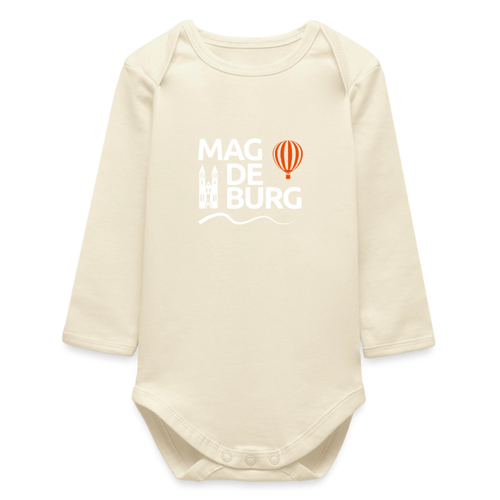 Baby Organic Langarmbody - Natur