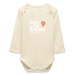 Baby Organic Langarmbody - Natur