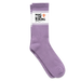 Farbige Tennissocken - Weiß/Flieder 