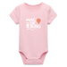 Organic Kurzarm-Babybody von Stanley/Stella - Hellrosa