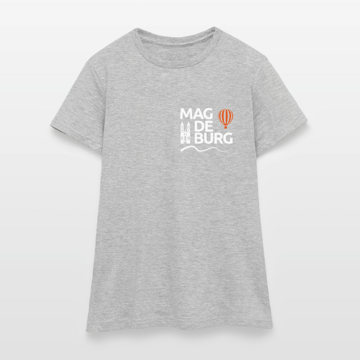Frauen T-Shirt - Grau meliert