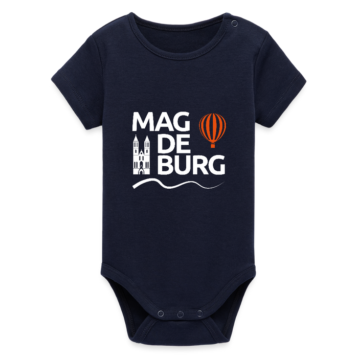 Stanley/Stella Baby Bio Kurzarm-Body - Navy