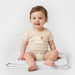 Organic Kurzarm-Babybody von Stanley/Stella - Natur