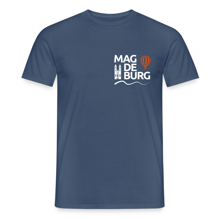 Männer T-Shirt - Dunkles Denimblau