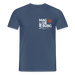Männer T-Shirt - Dunkles Denimblau
