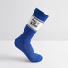 Farbige Tennissocken - Weiß/Blau