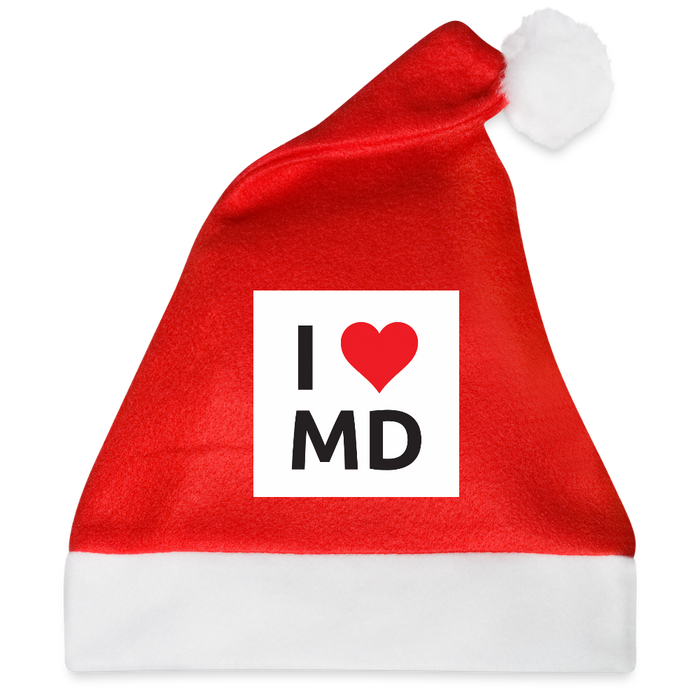 Weihnachtsmütze - Rot