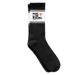 Farbige Tennissocken - Weiß/Schwarz