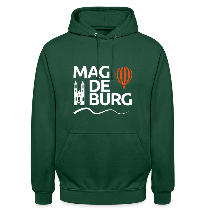 Unisex Hoodie - Flaschengrün