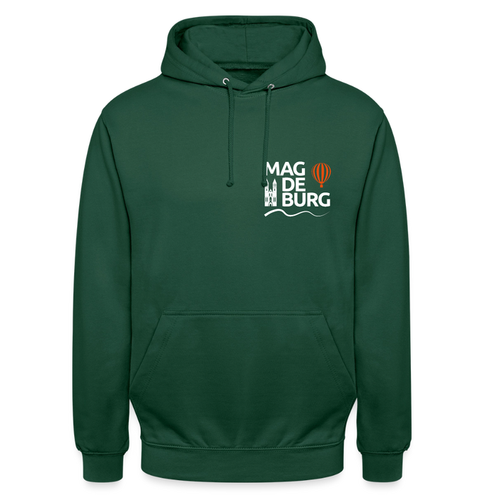Unisex Hoodie - Flaschengrün