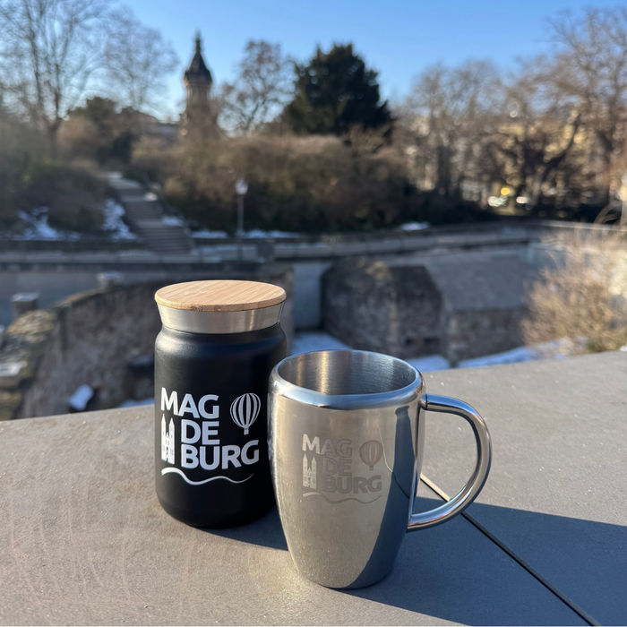 Edelstahl Tasse — magdeburg-shop