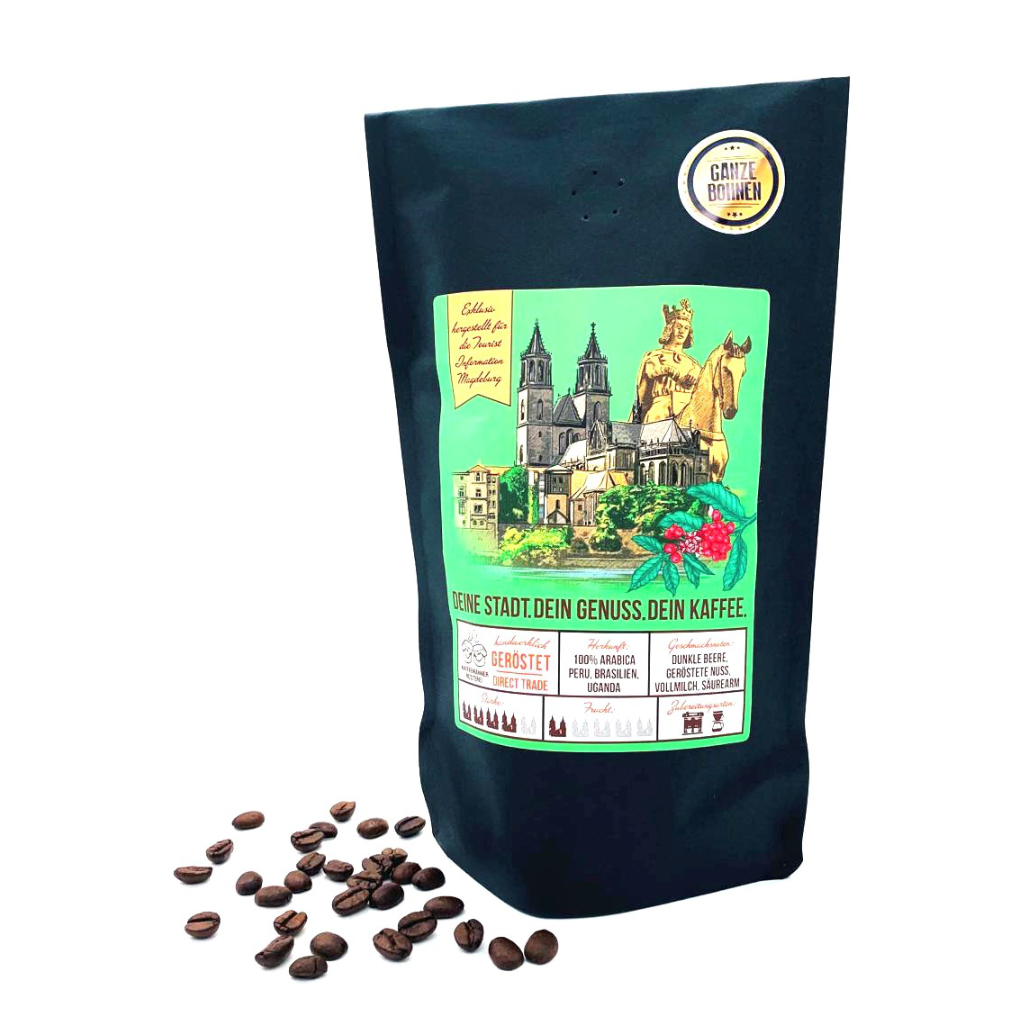 Magdeburg Kaffee, ganze Bohnen, 250g