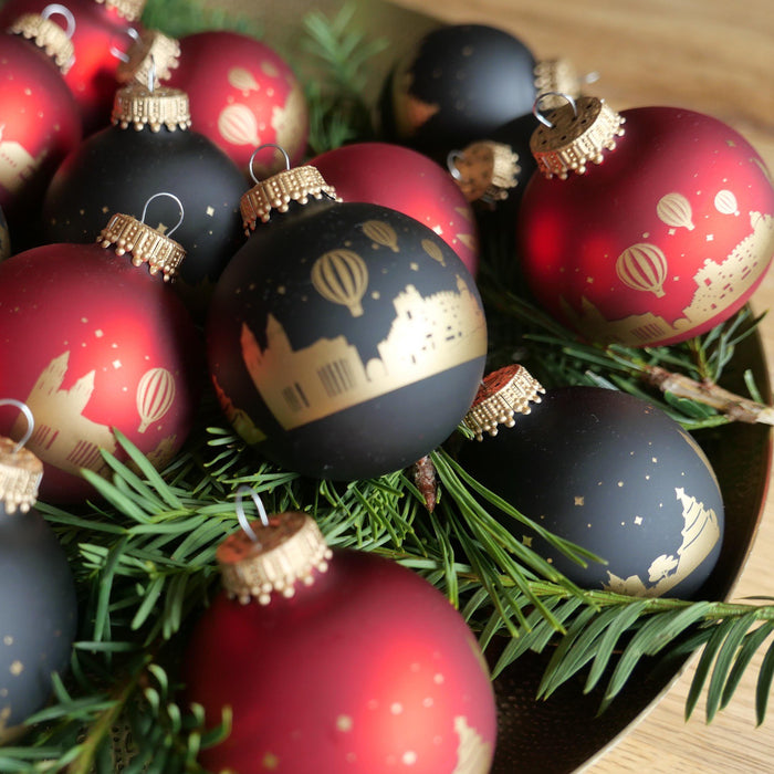 Christbaumkugel - Magdeburger Skyline